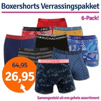 Bekijk de deal van 1dagactie.nl: Boxershorts verrassingspakket