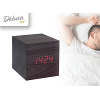 Bekijk de deal van DealDonkey.com 4: Deluxa houten LED wekker