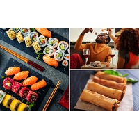 Bekijk de deal van Social Deal: Sushibox (38 of 40 stuks) bij Sushi 123