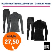 Bekijk de aanbieding van 1dagactie.nl: Heatkeeper Thermoset Premium -