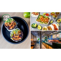 Bekijk de deal van Social Deal: Burrito of nacho bowl + drankje voor afhaal bij Chidoz