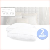 2-pack Walra luxe hoofdkussens