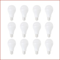 12 x LED lamp 7W E27 warm wit 230 V