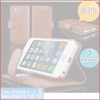 PU lederen smartphone wallet