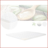 Topdekmatras met aloe vera