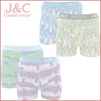 2-pack boxershorts van J&C