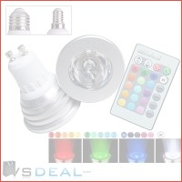 4-pack LED RGB bulbs