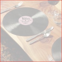 Vinyl LP placemats XL (set van 4)