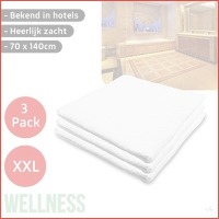 3-pack wellness handdoeken