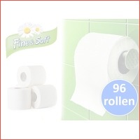 96 rollen Fine & Soft toiletpapier