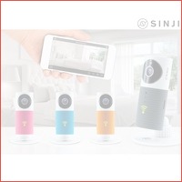 Sinji indoor smart wifi camera