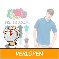 Fruit of the Loom gekleurde polo's