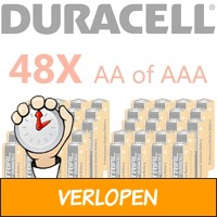 Duracell batterijen AA/AAA