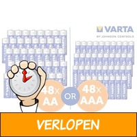 48 x Varta High Energy batterijen