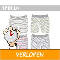 4 Apollo herenboxershorts