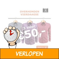 4-daagse 3 overhemden