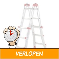 Hailo 4-delige telescoopladder