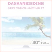 Salora 40LED9112CSW LED TV