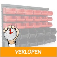 Wandpanelen met stapelbakken