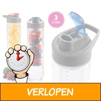 3-pack benson 850ml fruitfles met handige dop