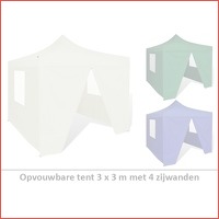 Opvouwbare partytent