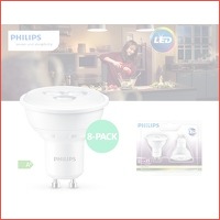 8-pack Philips 3,5W GU10 LED spots