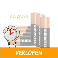 Megapack Duracell Alkaline batterijen