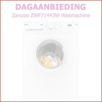 Zanussi ZWF71443W wasmachine