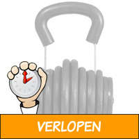 Kettlebell bar incl. 15 kg gietijzer