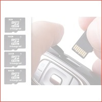 Micro SD-card in diverse opslagformaten