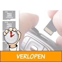 Micro SD-card in diverse opslagformaten