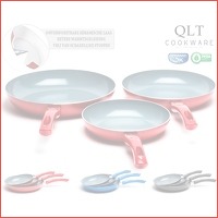 3-delige QLT cookware pannenset