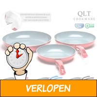 3-delige QLT cookware pannenset