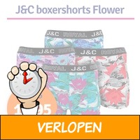 4-pack JC Flower boxershorts