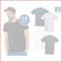 10-pack Russell slim-fit T-shirts