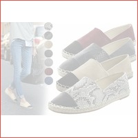 Comfortabele espadrilles