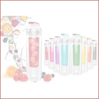 Waterfles met fruit filter