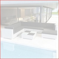 24-Delige Polyrattan Loungeset