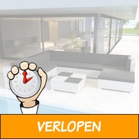 24-Delige Polyrattan Loungeset