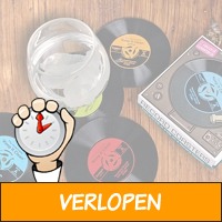 Vinyl onderzetters