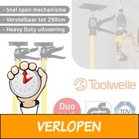 2-pack Toolwelle telescopische steunen