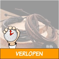 echt leren armband