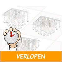 Moderne acton flush kristallen plafondlampen