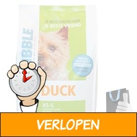 MrFishKibble Hypoallergeen hondenvoer met eend en rijst..