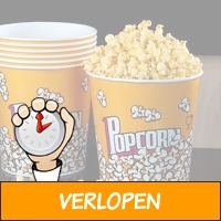 2 Popcorn emmers 3,85L