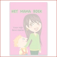 Mama boek gepersonaliseerd