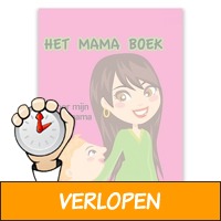 Mama boek gepersonaliseerd