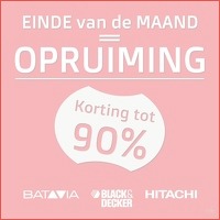 Eind Juni Gereedschap Uitverkoop