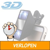 3D smartphone lens