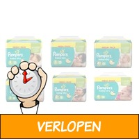 68 tot 224 Pampers Baby Dry in zes verschillende maten ..